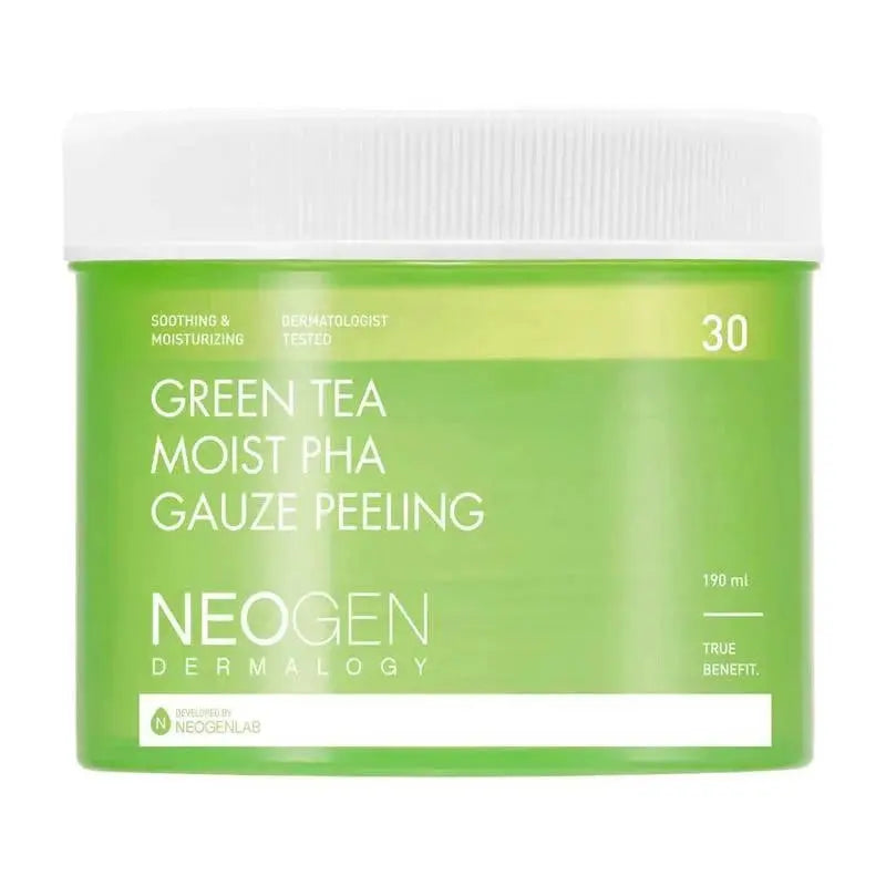 Neogen - Green Tea Moist PHA Gauze Peeling NEOGEN