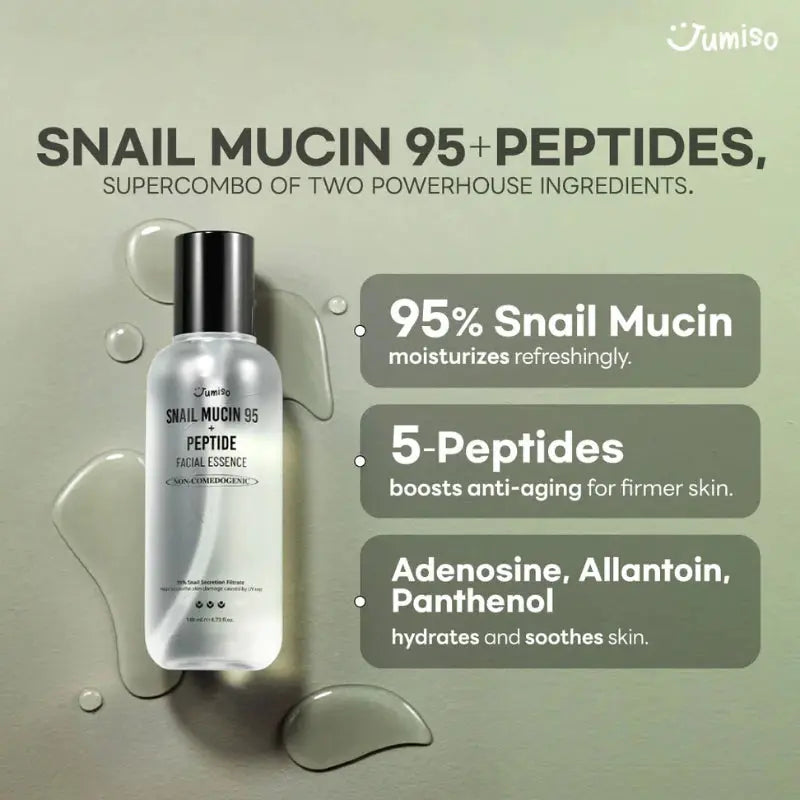 Jumiso - Snail Mucin 95 + Peptide Facial Essence JUMISO