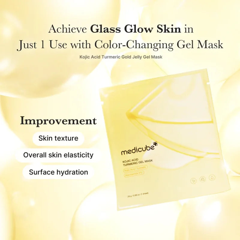 Medicube – Kojic Acid Turmeric Brightening Gel Mask