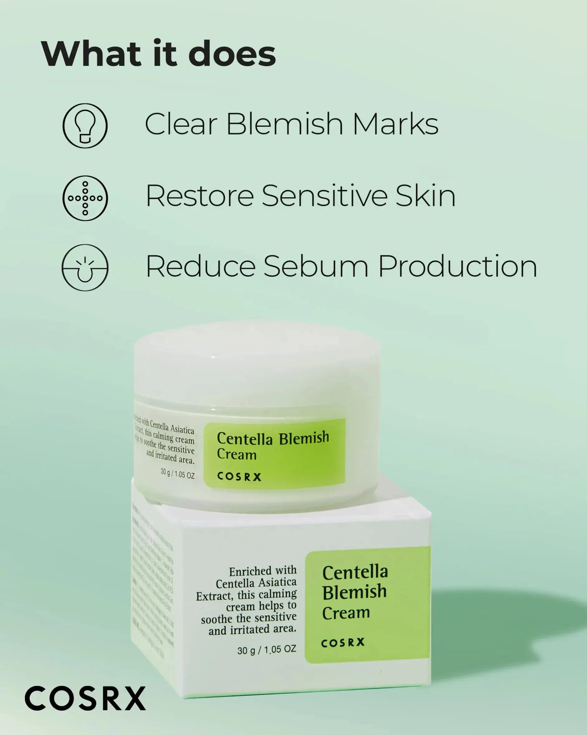 COSRX - Centella Blemish Cream COSRX