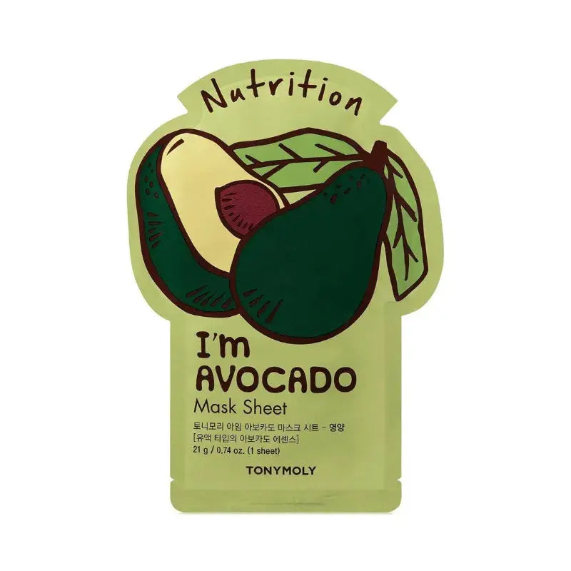 TONYMOLY - I'm Real Avocado Mask Sheet TONYMOLY