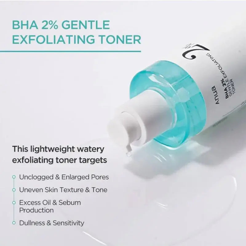BHA 2% Gentle Exfoliating Toner Anua