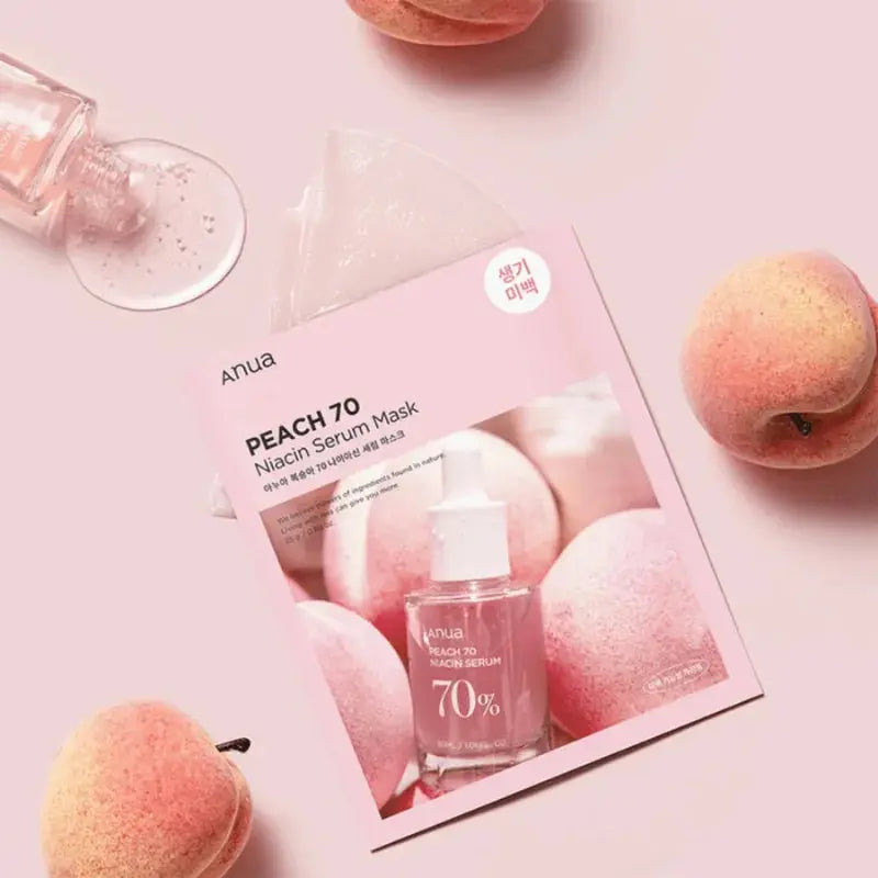 Peach 70 Niacin Serum Mask Anua