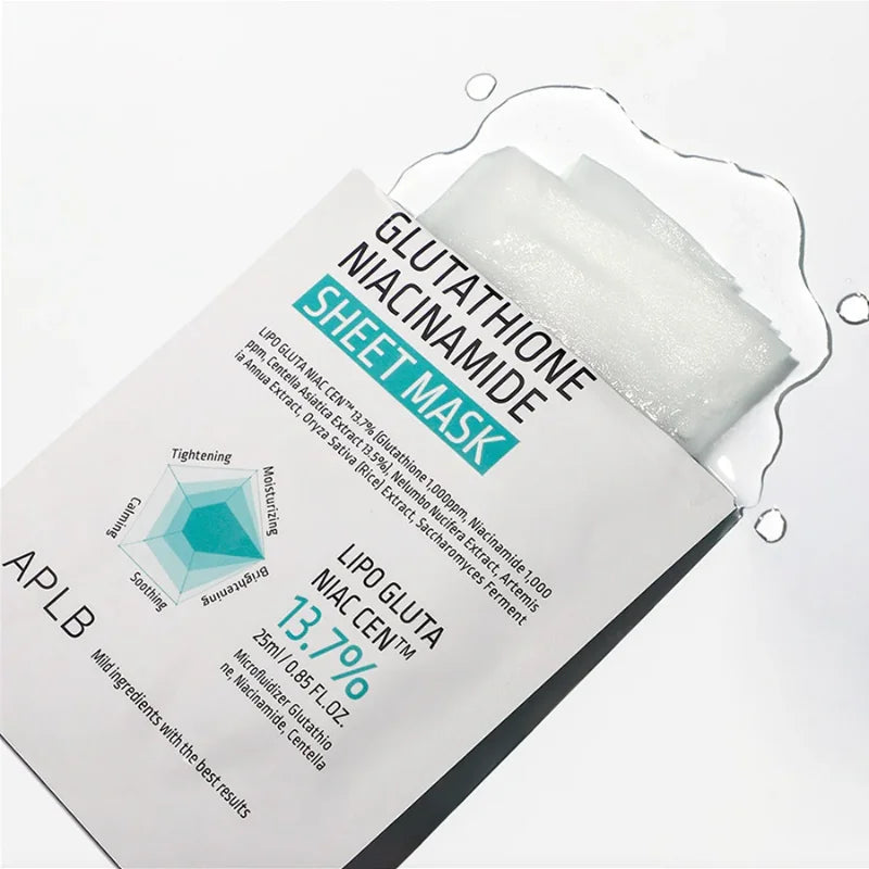 APLB - Glutathione Niacinamide Sheet Mask