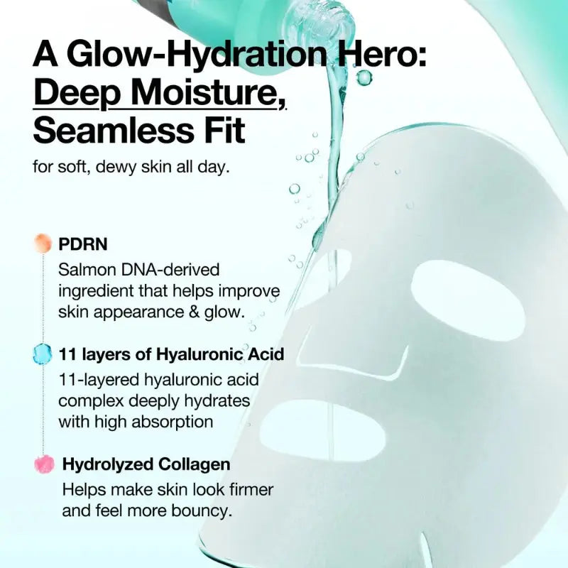 PDRN Hyaluronic Acid Capsule 100 Serum Mask Anua