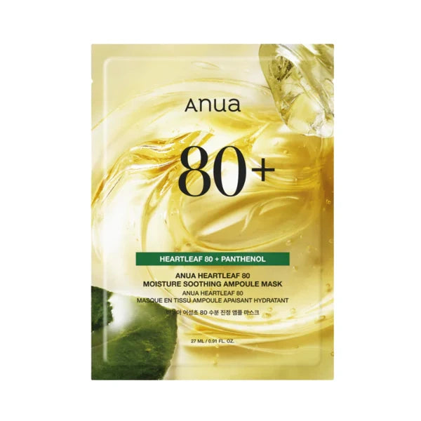 Anua - Heartleaf 80 Moisture Soothing Ampoule Mask