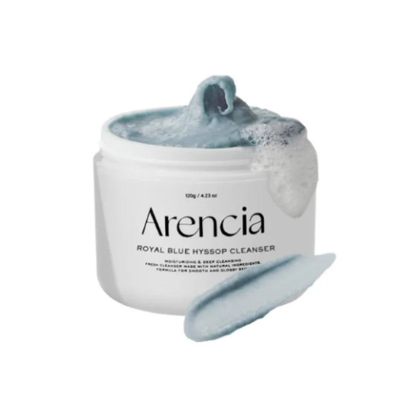 Arencia - Royal Blue Hyssop Rice Mochi Cleanser
