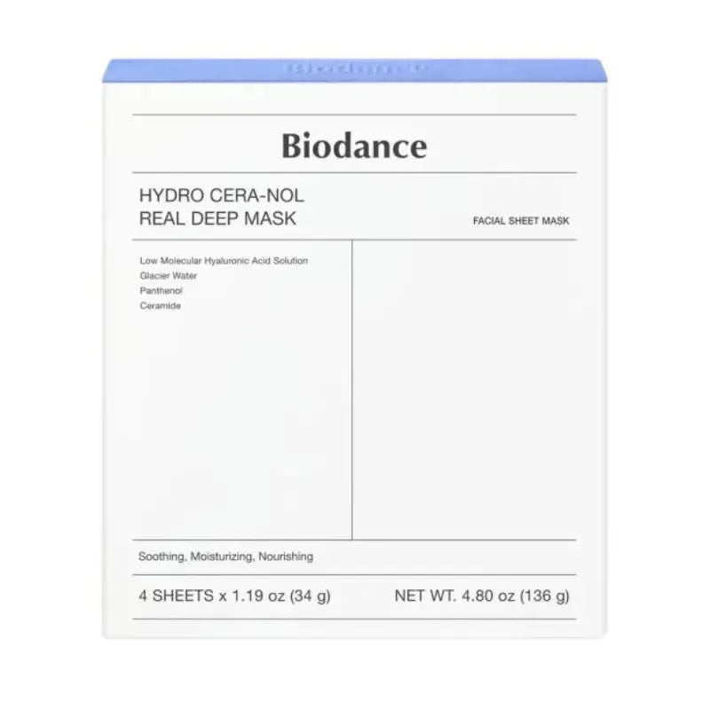 Hydro Cera-nol Real Deep Mask (4 stk.) Biodance