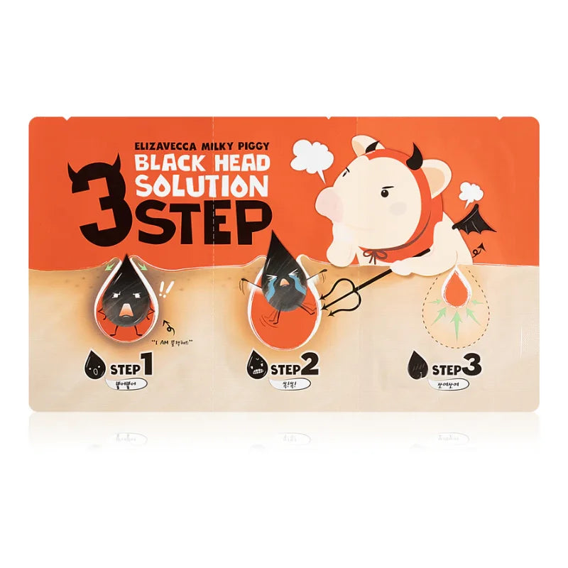 Elizavecca - Milky Piggy Black Head 3 Step Solution