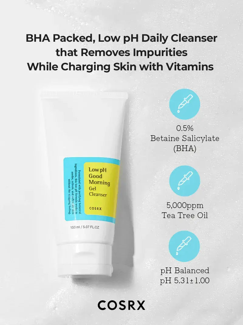 Low pH Good Morning Gel Cleanser COSRX