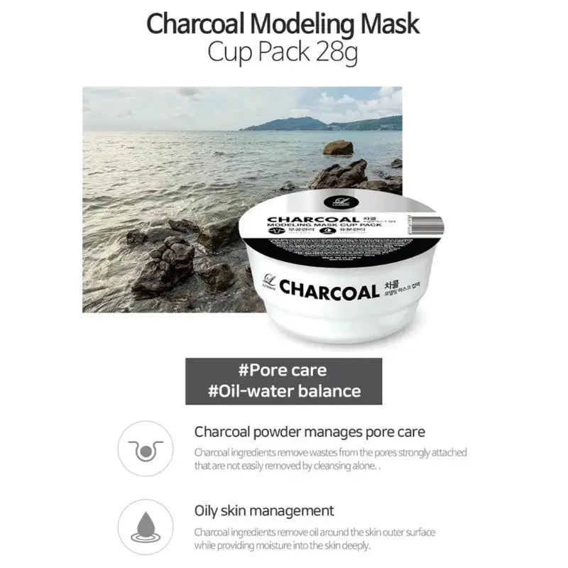 LINDSAY - Modeling Mask Cup Pack - Charcoal LINDSAY