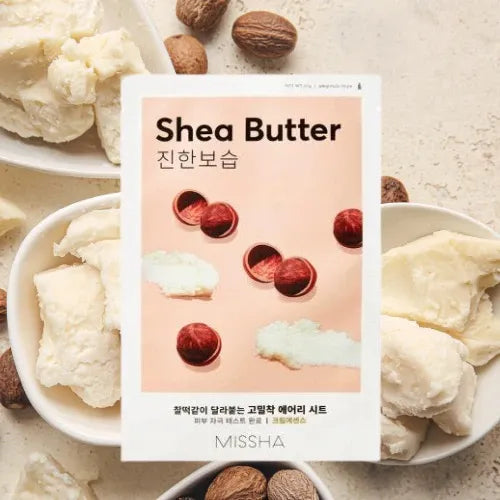 Missha - Airy Fit Sheet Mask - Shea Butter