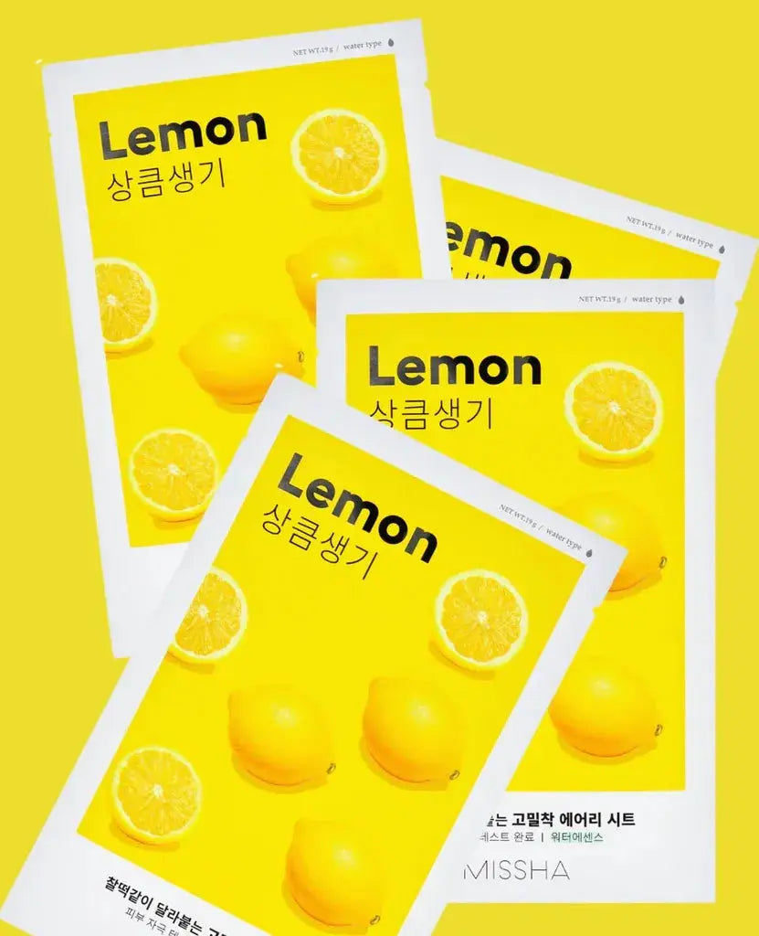 Missha - Airy Fit Sheet Mask - Lemon MISSHA