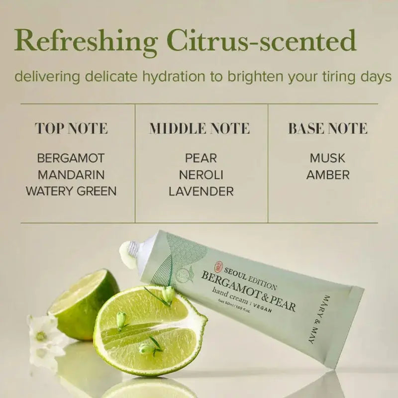 Bergamot & Pear Hand Cream Mary & May