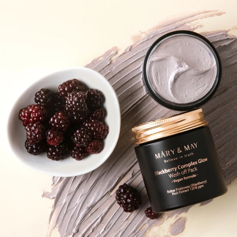 Mary & May - Blackberry Complex Glow Wash Off Pack