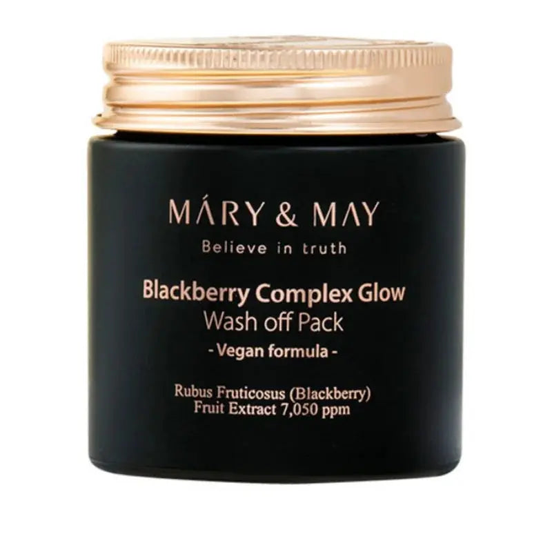 Blackberry Complex Glow Wash Off Pack Mary & May