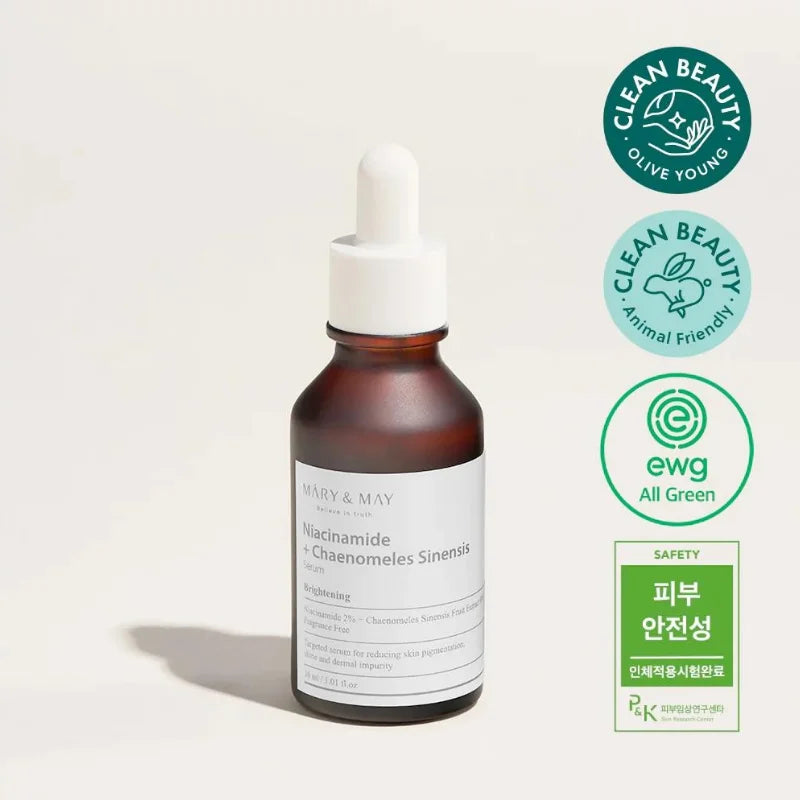 Mary & May - Niacinamide + Chaenomeles Sinensis Serum