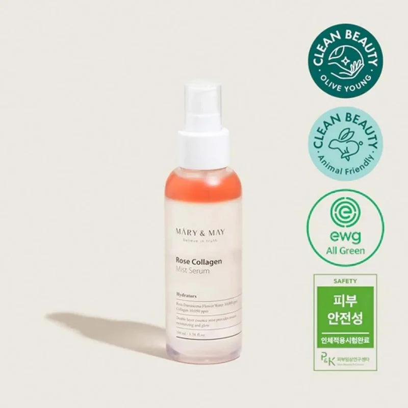 Mary & May - Rose Collagen Mist Serum