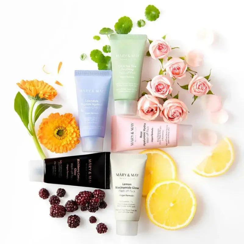 Vegan Wash Off Mask Mini Gift Set Mary & May
