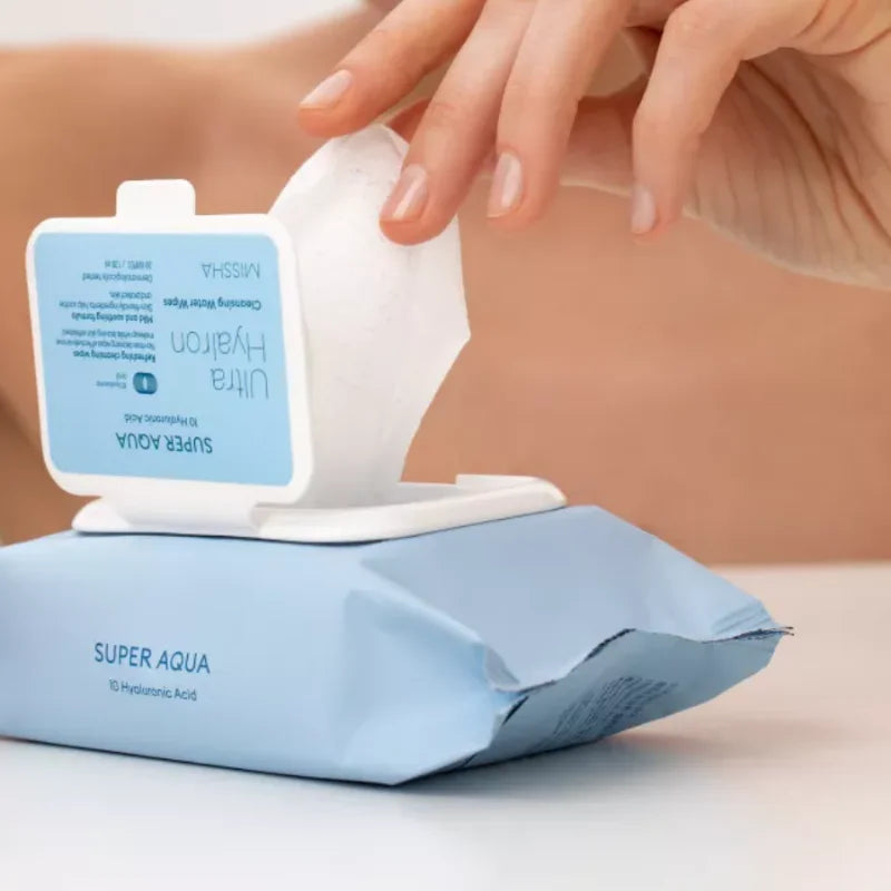 Missha - Super Aqua Ultra Hyalron Cleansing Water Wipes