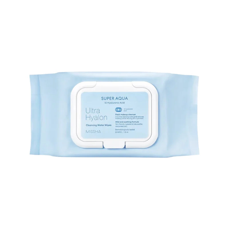 Missha - Super Aqua Ultra Hyalron Cleansing Water Wipes