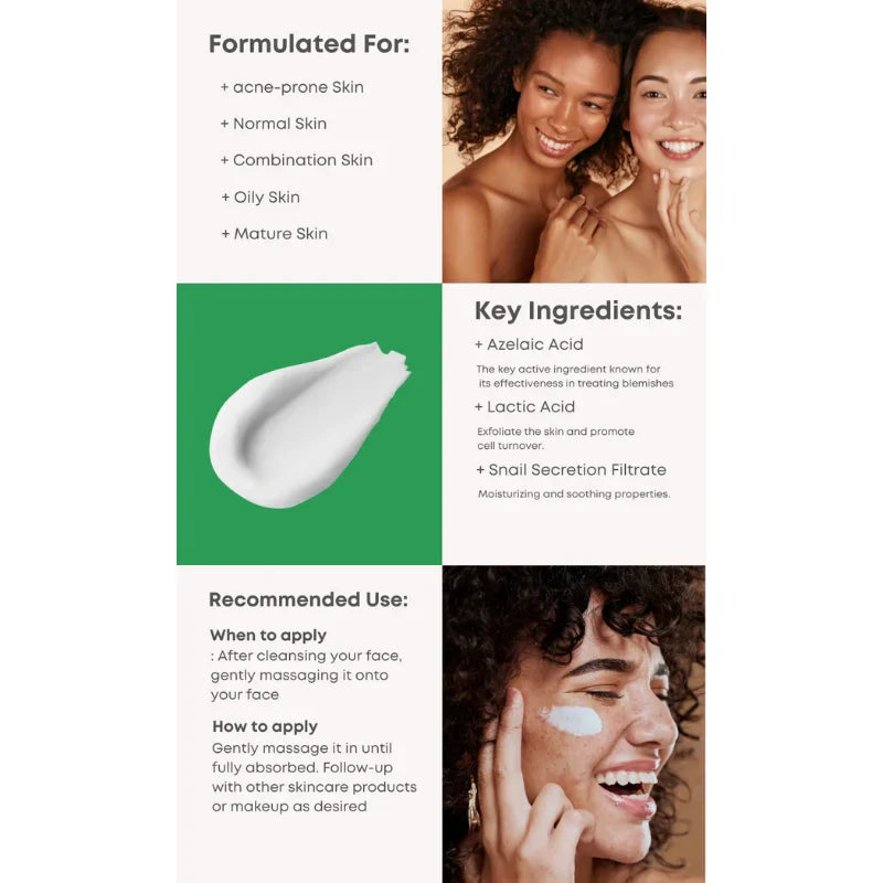 Nineless - A-Control Azelaic Acid Cream