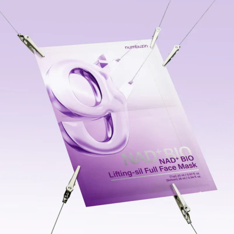 Numbuzin – No.9 NAD Bio Lifting Full Cover Facial Mask