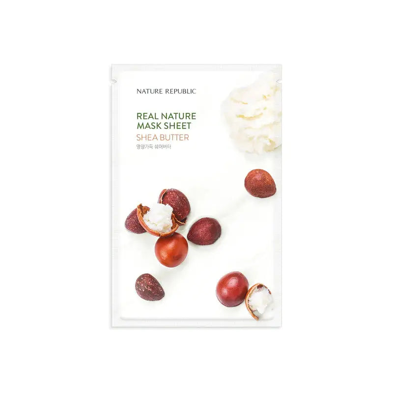 Nature Republic - Real Nature Mask Sheet - Shea Butter NATURE REPUBLIC