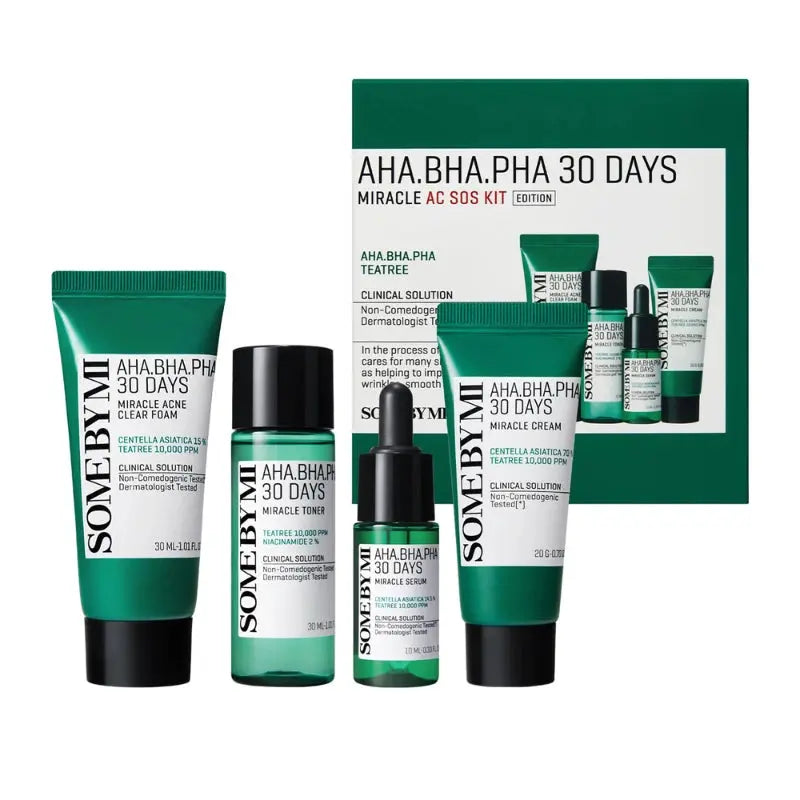 AHA/BHA/PHA 30 Days Miracle AC SOS Kit Some By Mi