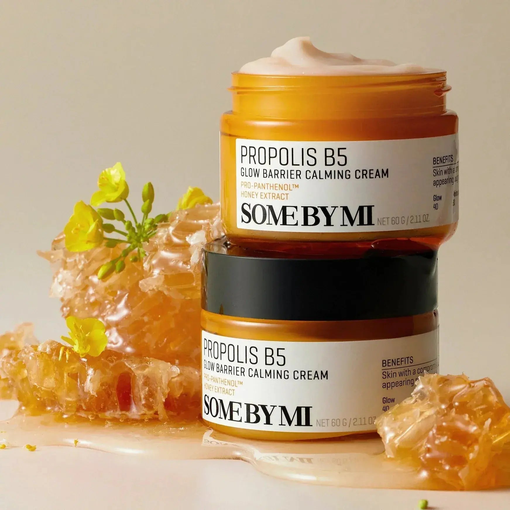 Propolis B5 Glow Barrier Calming Cream Some By Mi