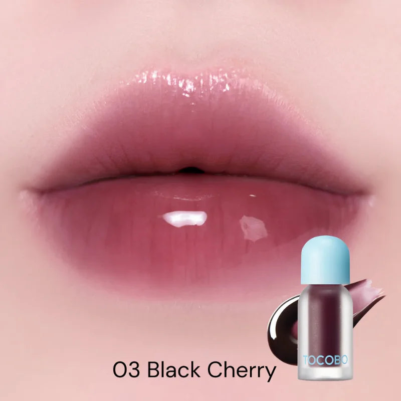 Tocobo - Juicy Berry Plumping Lip Oil (#03 Black Cherry)
