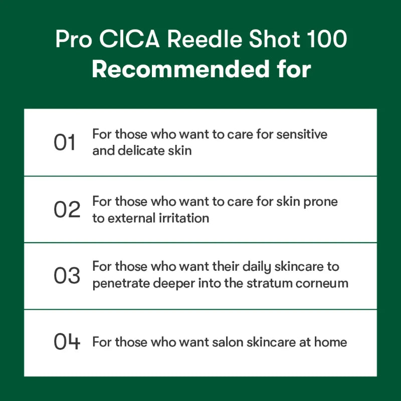 VT Cosmetics - Pro Cica Reedle Shot 100