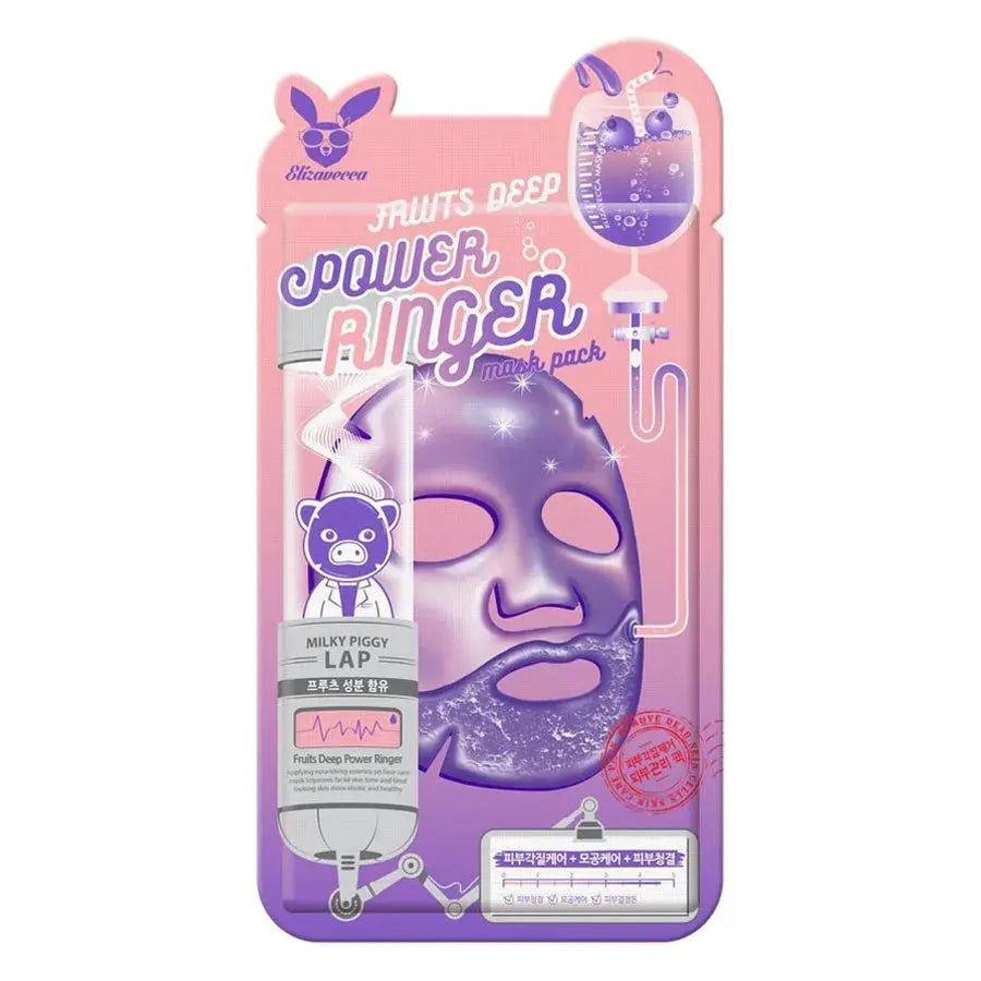 Elizavecca - Fruits Deep Power Ringer Mask Pack ELIZAVECCA