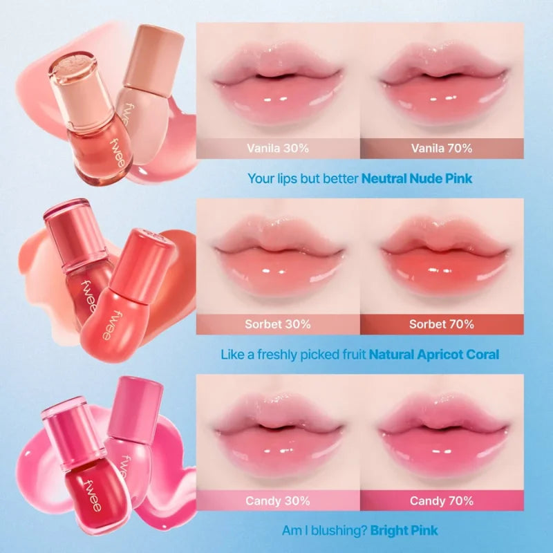 fwee - 3D Voluming gloss 70% (#03 Pink Candy)