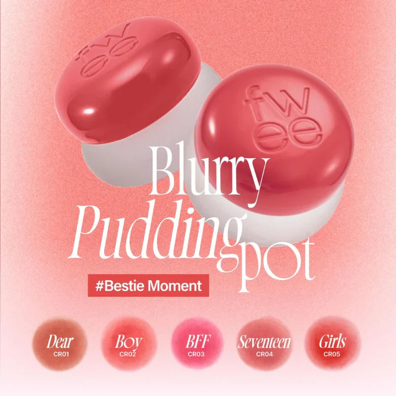fwee - Lip&Cheek Blurry Pudding Pot (#CR02 Boy)