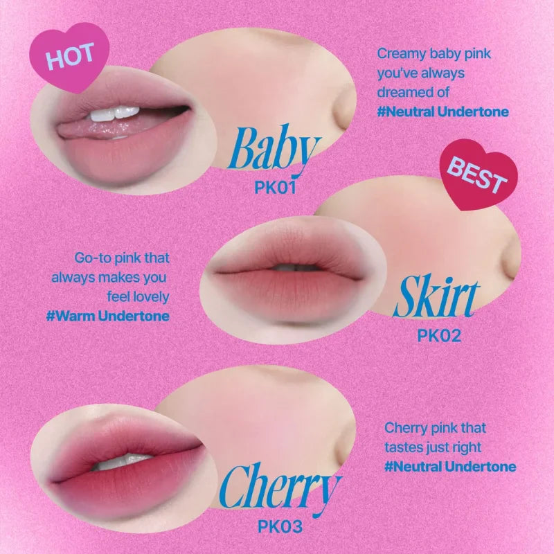 fwee - Lip&Cheek Blurry Pudding Pot (#PK03 Cherry)