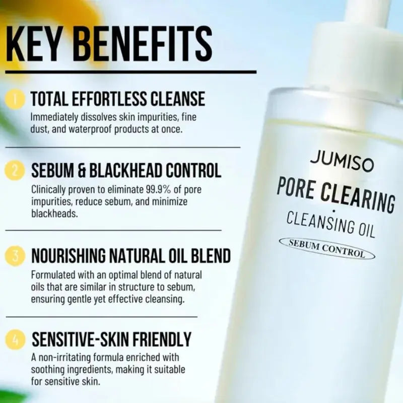 Jumiso - Pore Clearing Cleansing Oil JUMISO