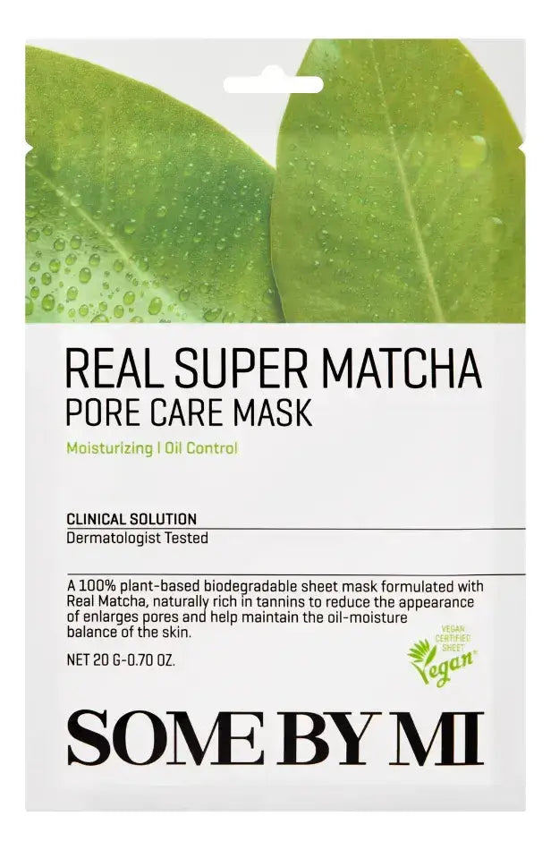 Some By Mi - Real Super Matcha Pore Care Mask Some By Mi