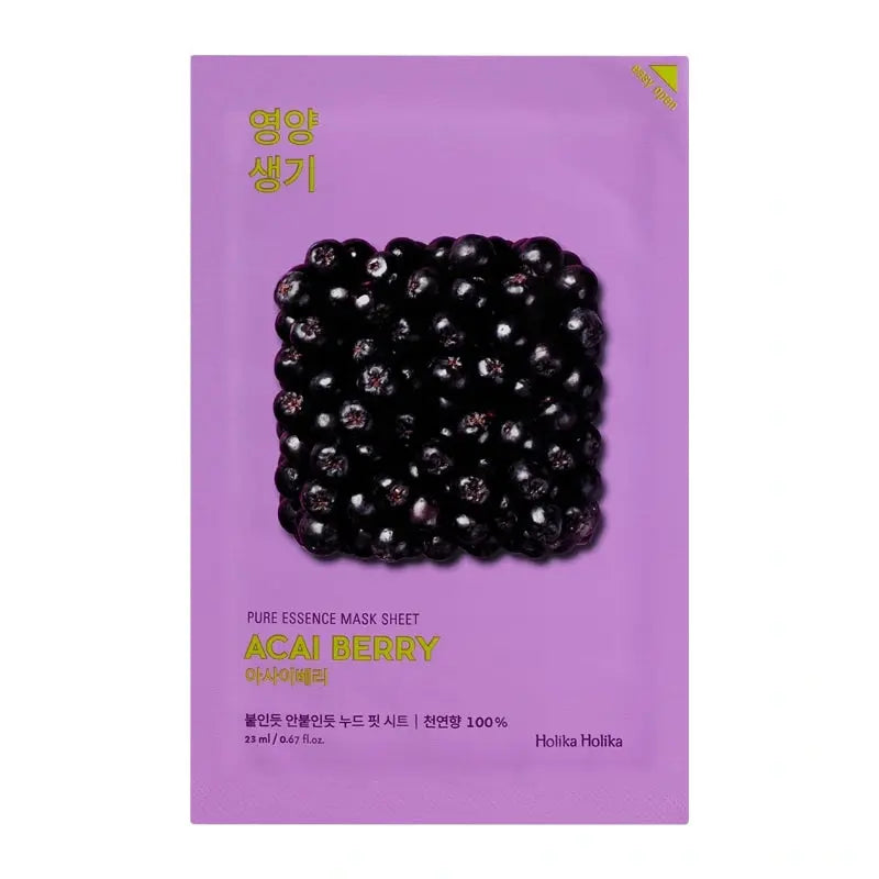 Holika Holika - Pure Essence Mask Sheet Acai Berry HOLIKA HOLIKA