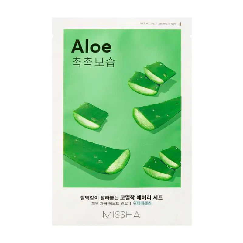 Missha - Airy Fit Sheet Mask - Aloe