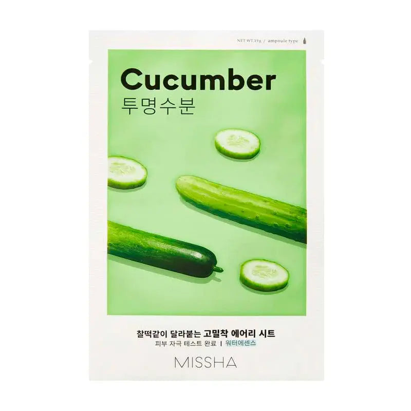 Missha - Airy Fit Sheet Mask - Cucumber MISSHA