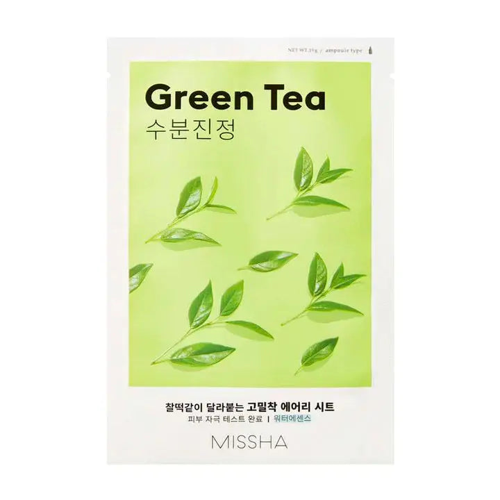 Missha - Airy Fit Sheet Mask - Green Tea MISSHA