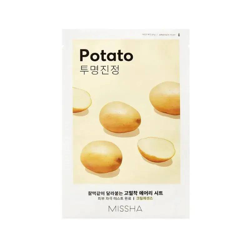 Missha - Airy Fit Sheet Mask - Potato MISSHA