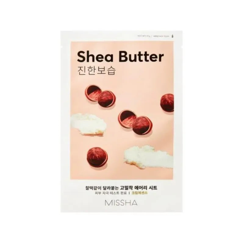 Missha - Airy Fit Sheet Mask - Shea Butter