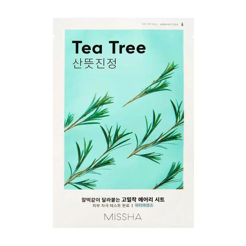 Missha - Airy Fit Sheet Mask - Tea Tree MISSHA