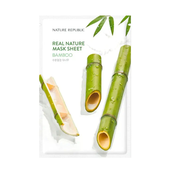 Nature Republic - Real Nature Mask Sheet - Bamboo NATURE REPUBLIC