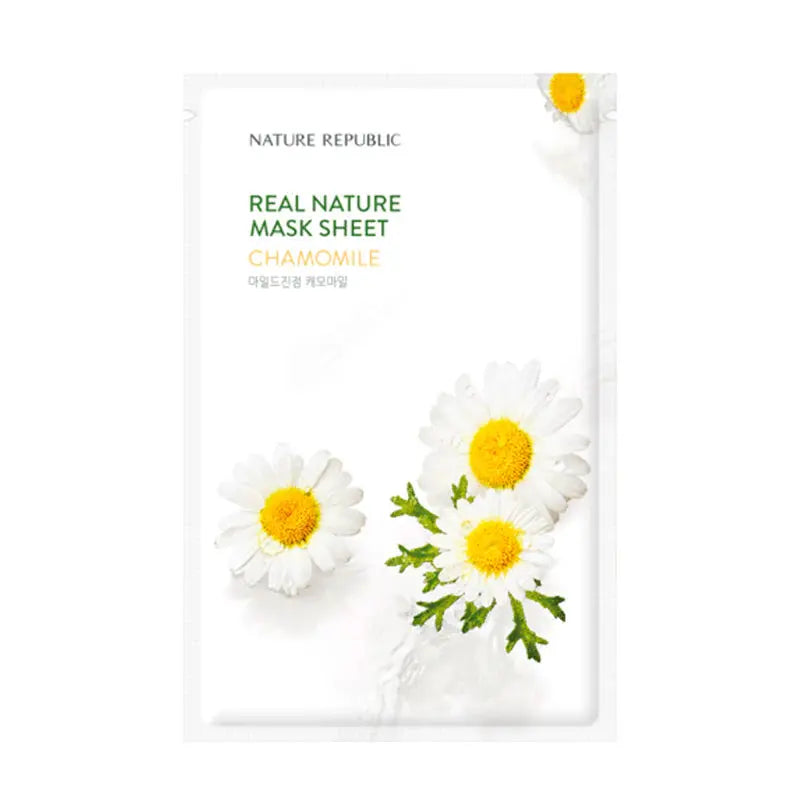 Nature Republic - Real Nature Mask Sheet - Chamomile NATURE REPUBLIC