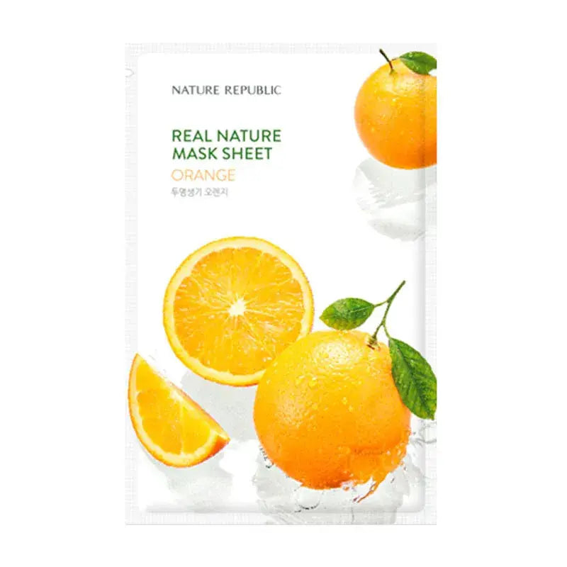 Nature Republic - Real Nature Mask Sheet - Orange NATURE REPUBLIC