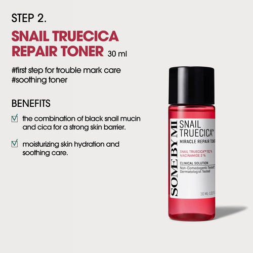 Some By Mi - Snail Truecica Miracle Repair Toner