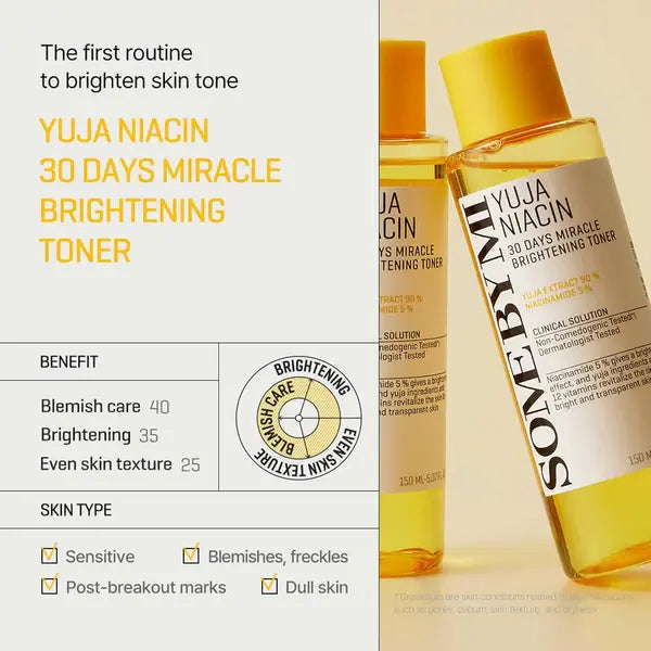 Some By Mi - Yuja Niacin Brightening Toner